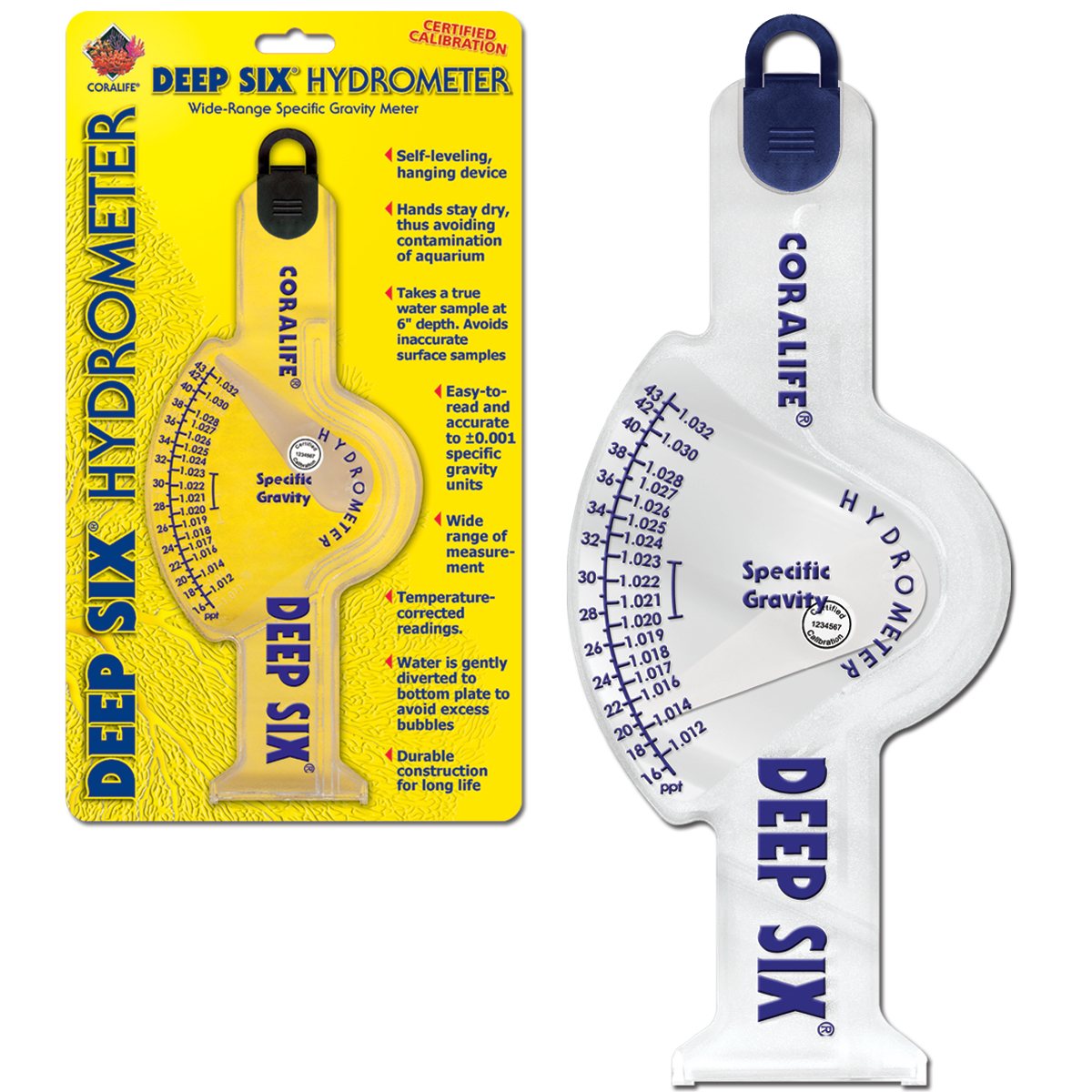 CORALIFE Hydrometer Deep Six