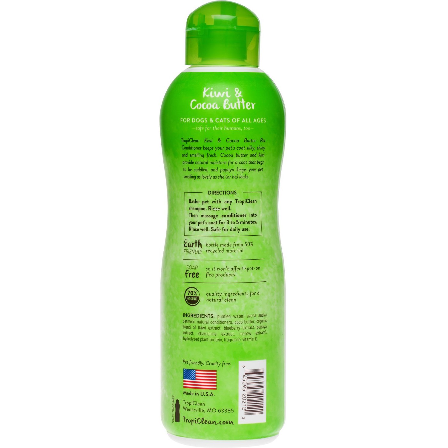 TROPICLEAN Conditioner Kiwi 20oz